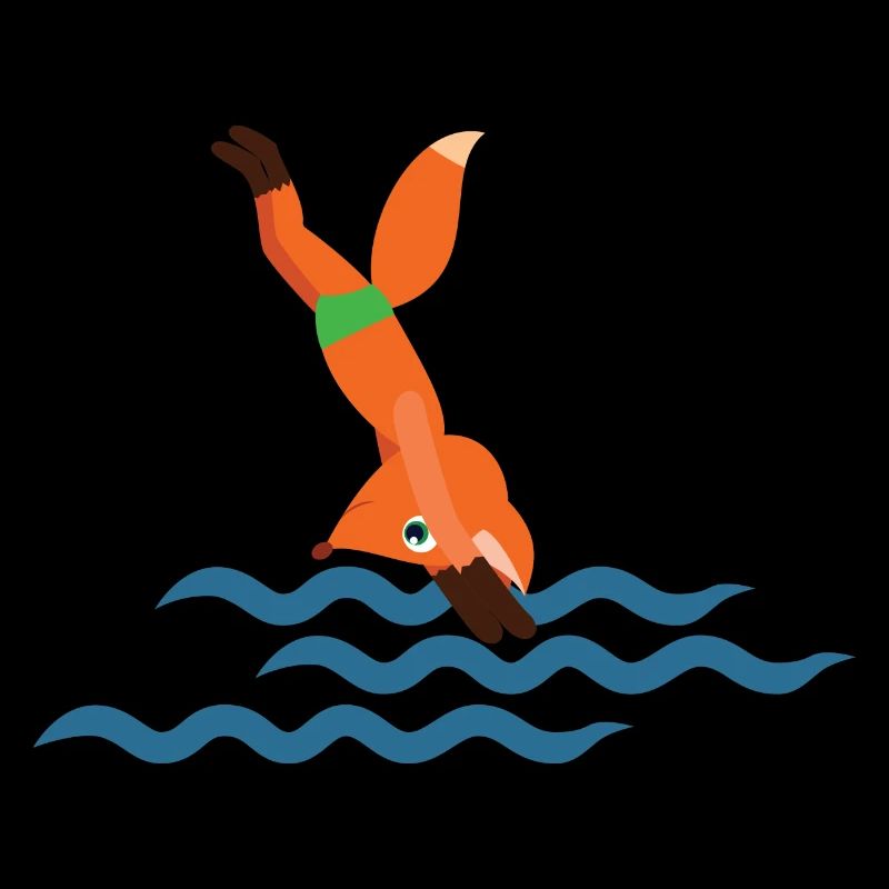 Fuchs Schwimmer