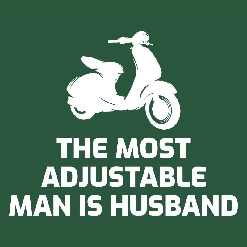 Roller Fahrer Roller Motorrad Ehemann Ehefrau