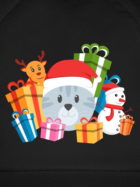 Christmas Cat Present
