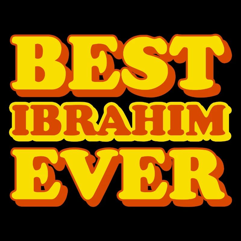 Funny gift with first name Ibrahim
