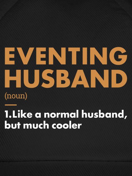 Rider Husband Definition Eventing