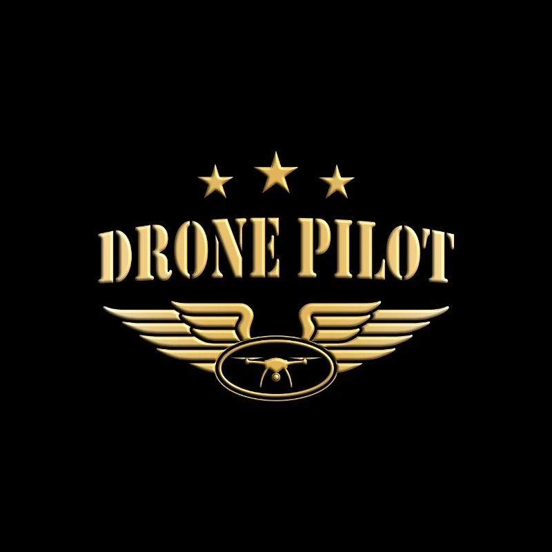 Drone Pilot - Drohnenpilot Emblem Abzeichen