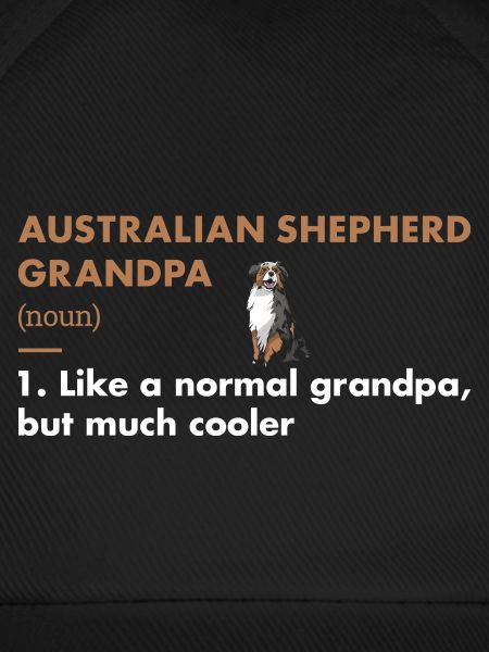 Dog Aussie Grandpa Definition