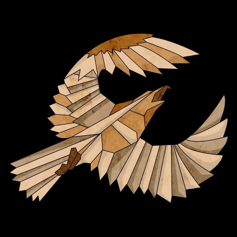Vector Eagle Vintage T Shirt