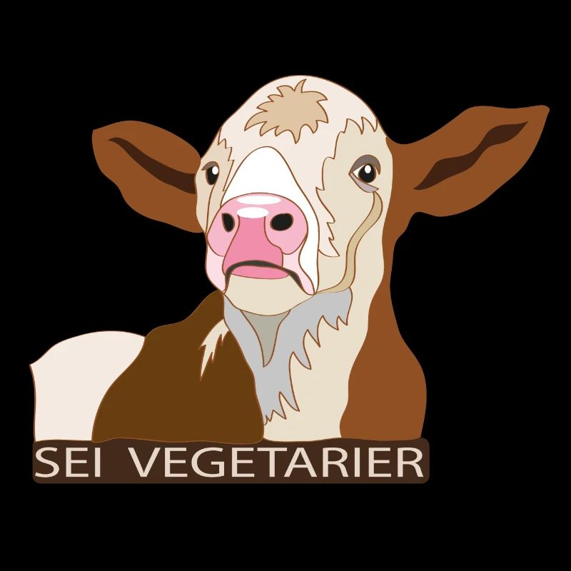 Kalb: Sei Vegetarier