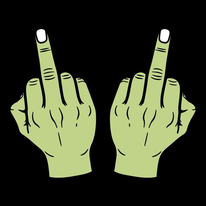 Middle Finger Hand