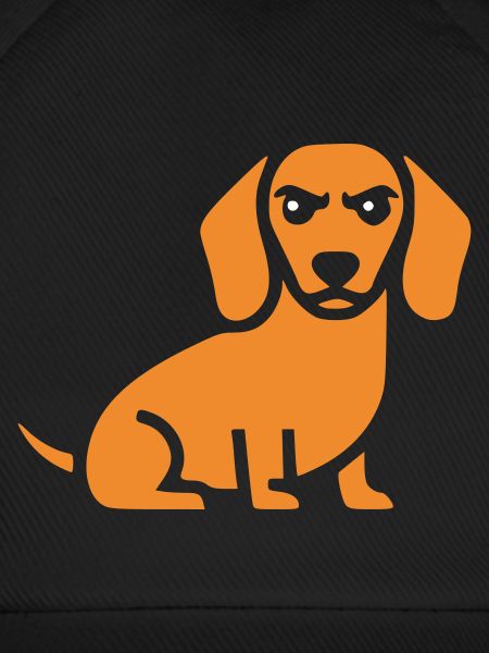 Dachshund Dog Flat Design