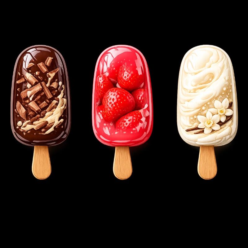 Threesome Popsicles Trio