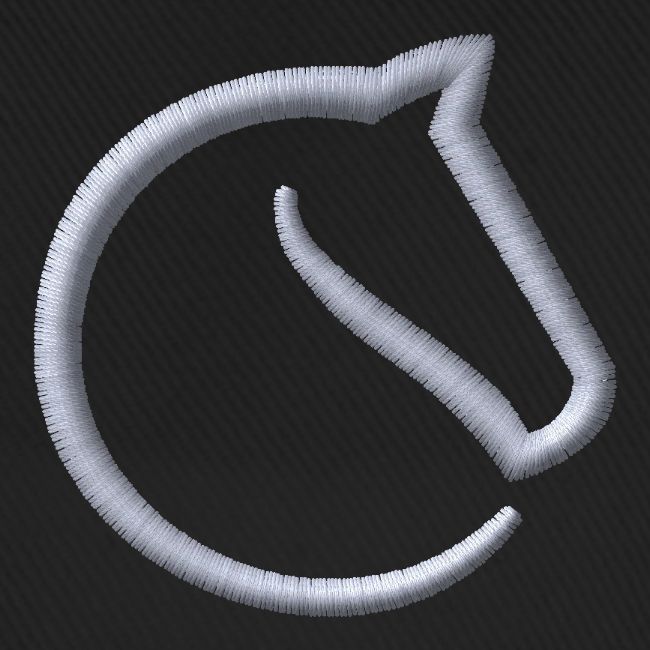 embroidered lichess logo