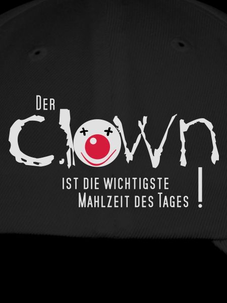 Clown gefrühstückt