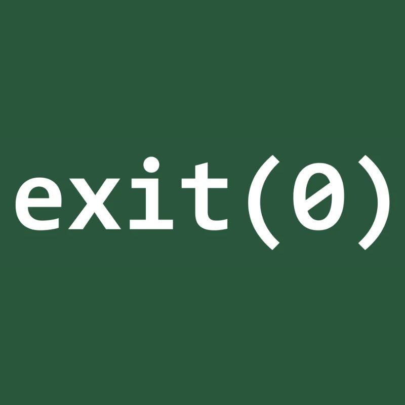 exit(0) - Exit Success