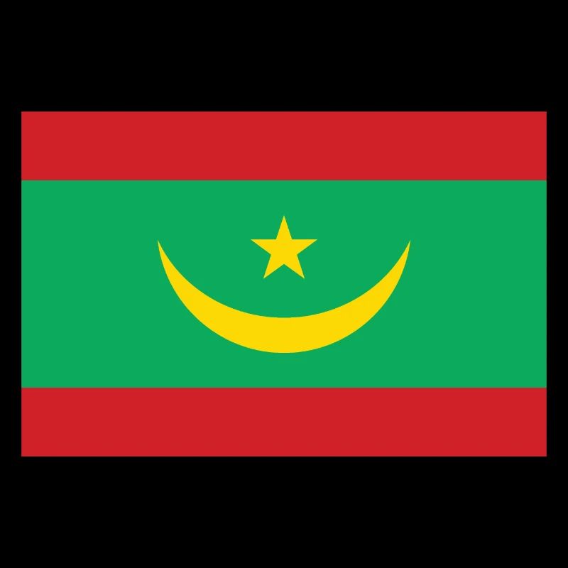 Drapeau de la Mauritanie