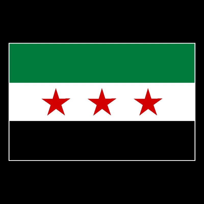 Drapeau de la Syrie