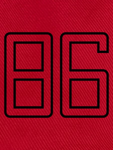Nummer 86 (Universitätsstil)