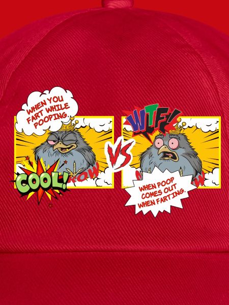 Vogelwitz: Fäkal-Showdown Cartoon