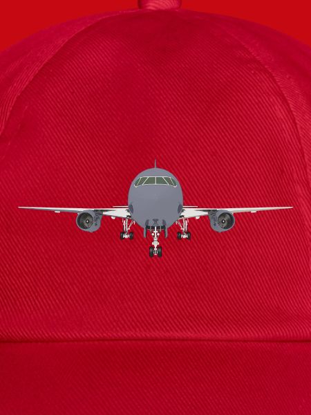 Verkehrsflugzeug Frontansicht