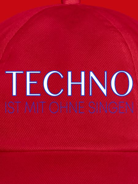 Techno ist mit ohne singen