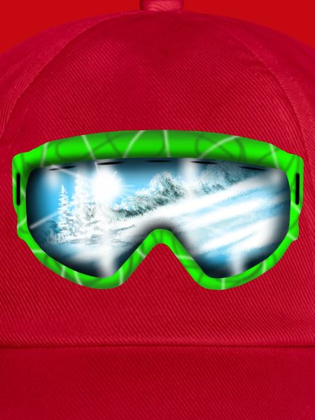 Gletscherblick Neon Goggle Design