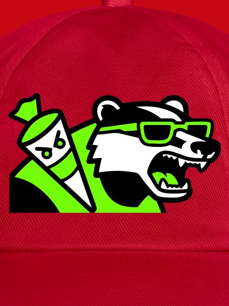 Dachs Schultuete Maskottchen