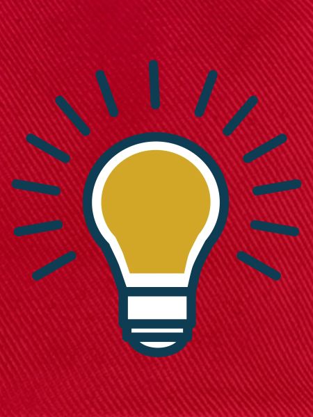 Idee Glühbirne (Vectorgraphic)