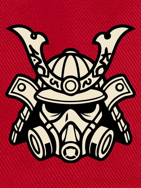 Cyber Samurai Gasmaske Logo