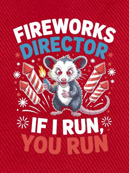 Fireworks director opossum