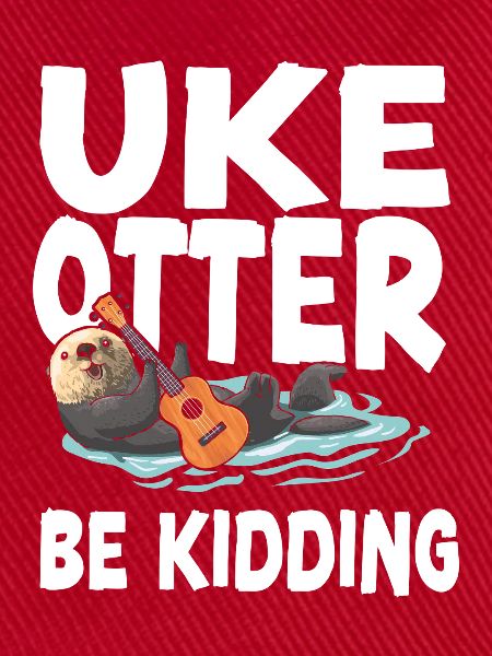 Hawaiian Ukulele Uke Otter Pun Uke