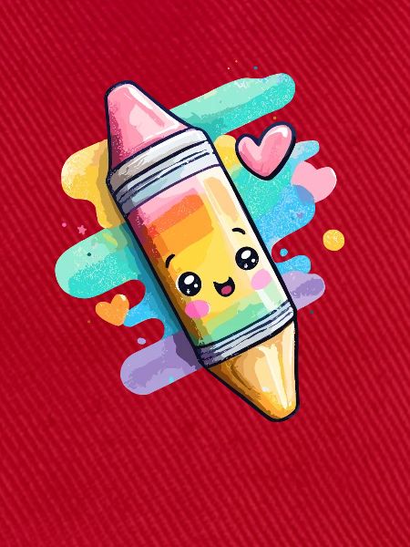 Regenbogen Kreide 