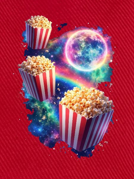 Kosmischer Popcornzauber