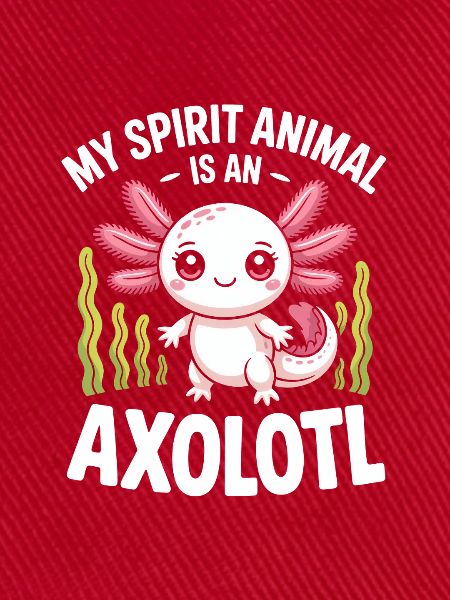 Axolotl Geisttier-Tee