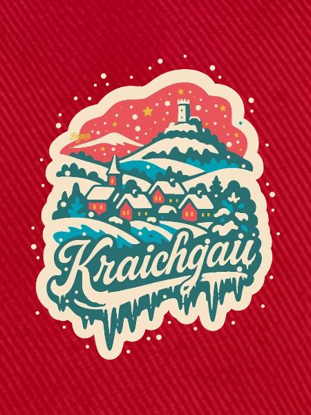 Kraichgau Baden Württemberg Winter  