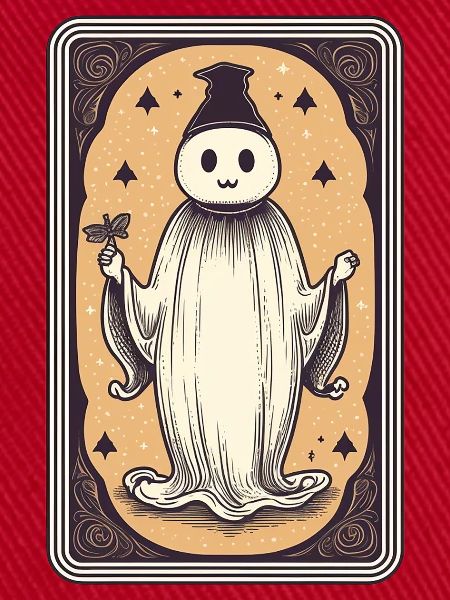 Glücklicher Geist Tarot Karte