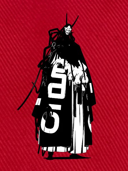 Samurai Cyberpunk – Futuristischer Ronin