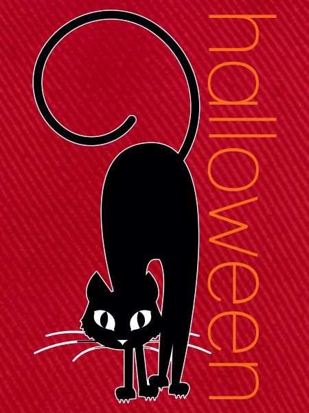 Halloween-Katze