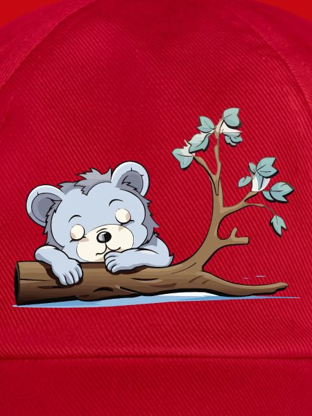 Kuschelbär am Ast