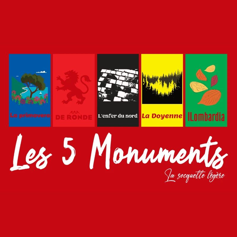 Die 5 Monumente - Radrennen