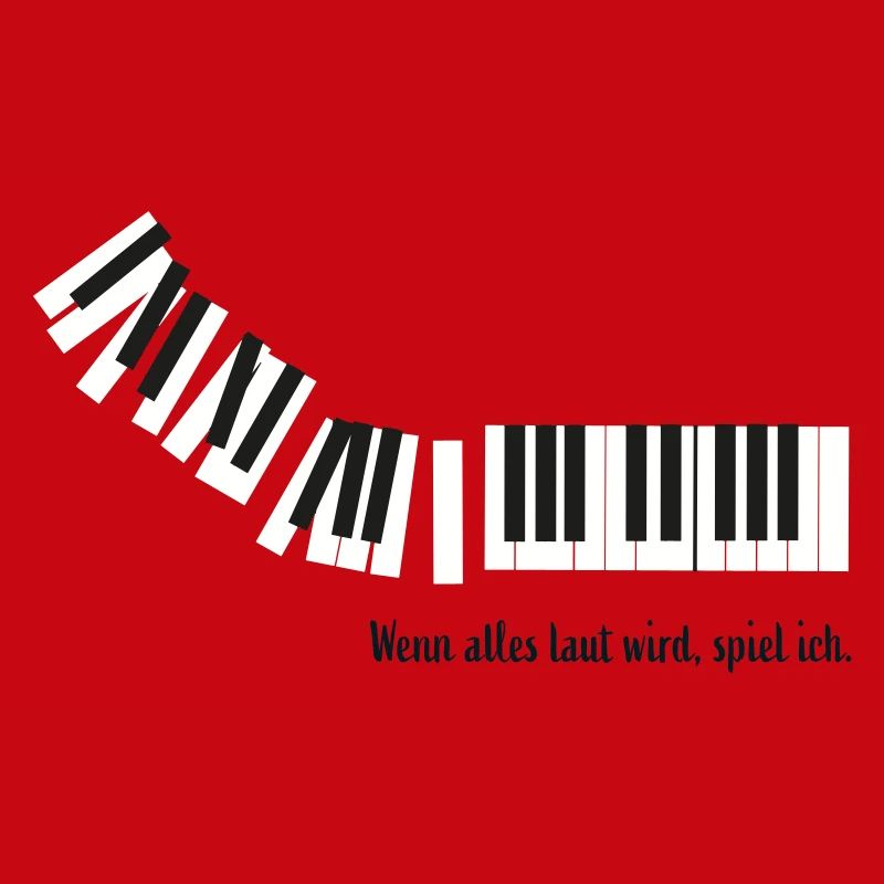 Wenn alles laut wird, spiel ich.