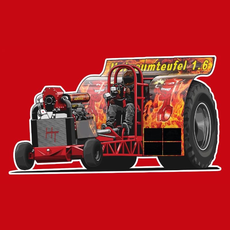 Tractor Pulling // Illustration