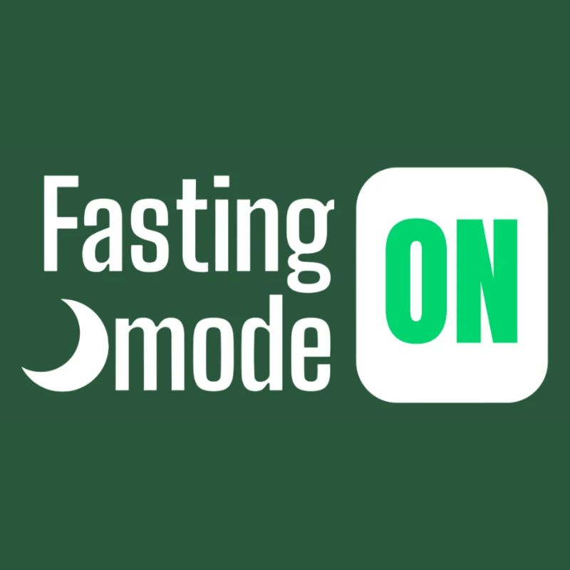 Mode de jeûne ON conception de texte