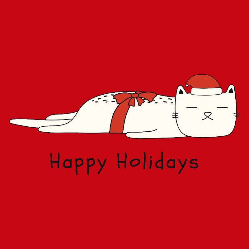 Drôle de chat Noël