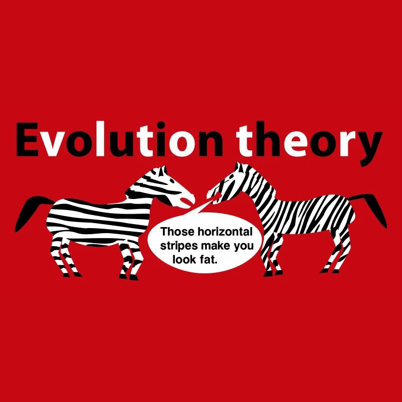 Evolution theory zebras
