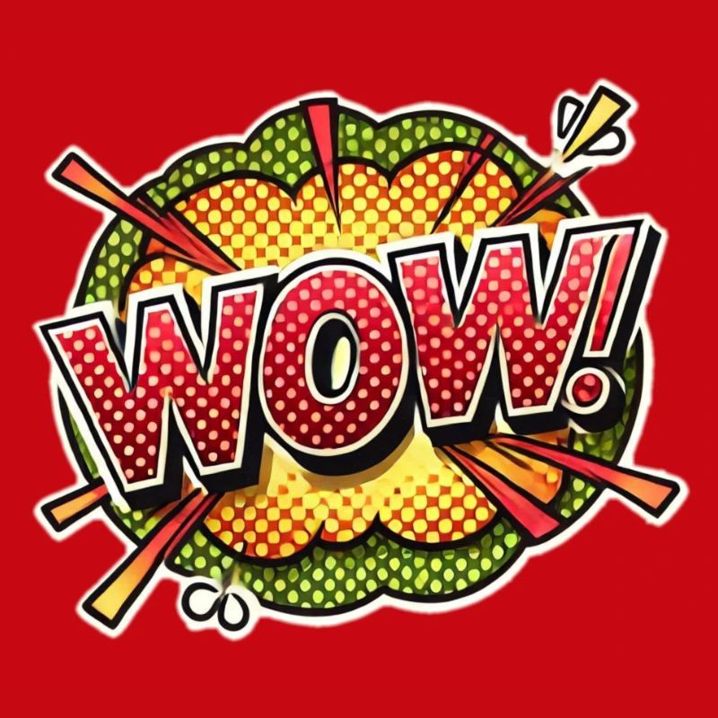 Pop Art Explosion Wow Design