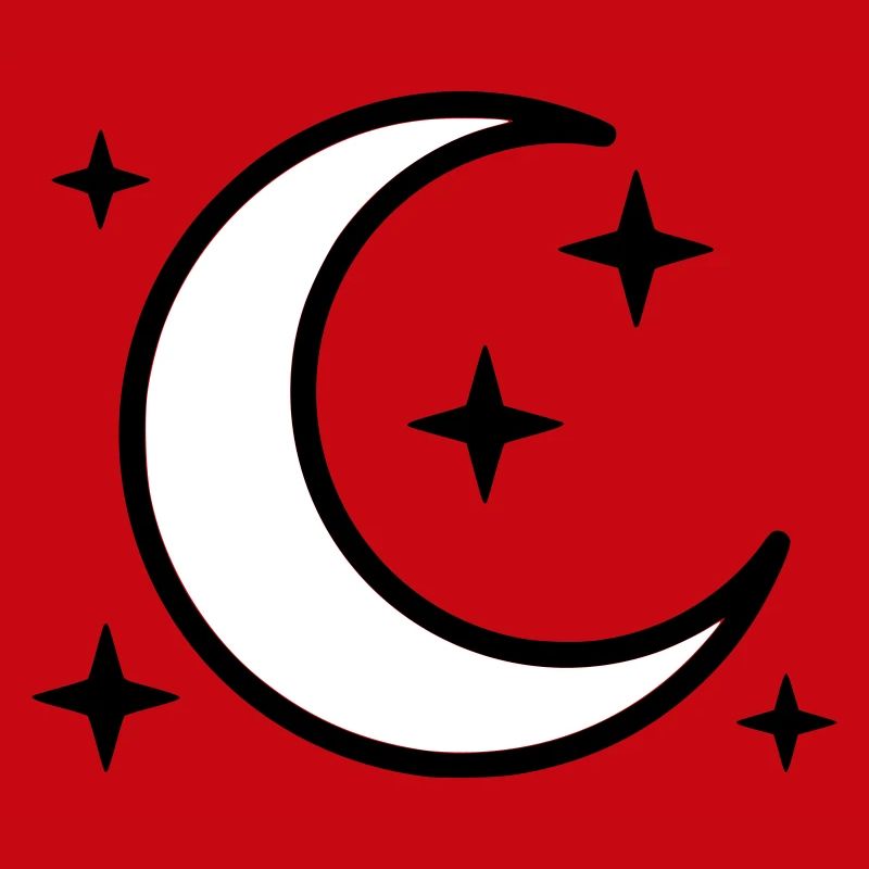 Crescent Moon & Stars | Magic Night