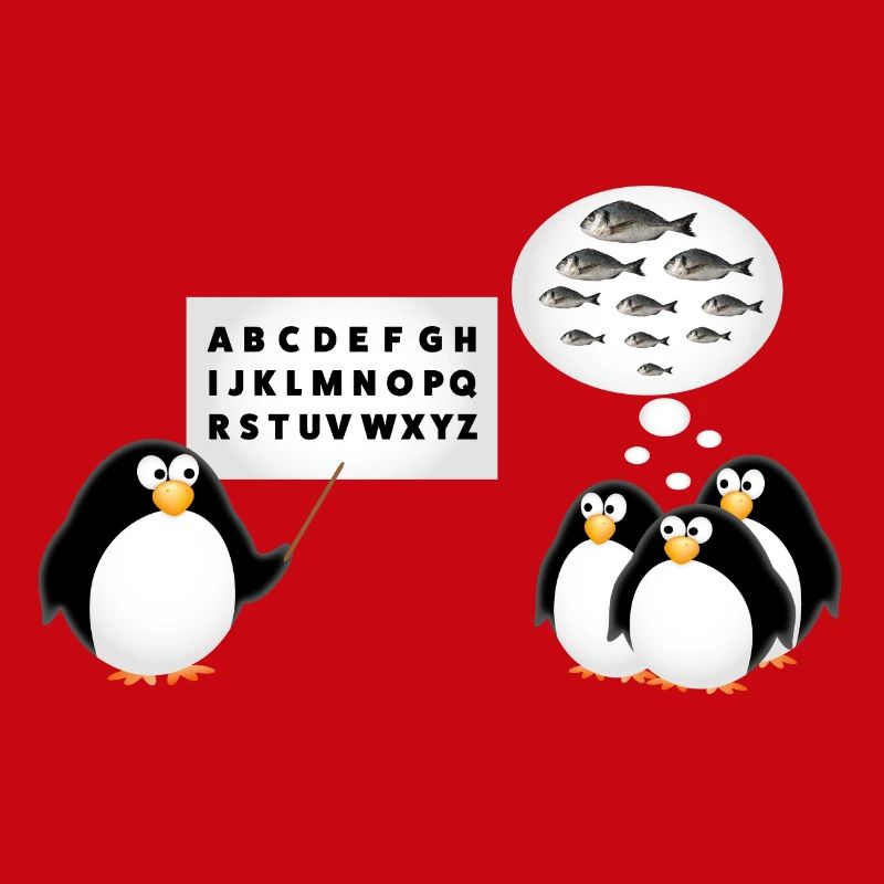 Schule - Pinguin