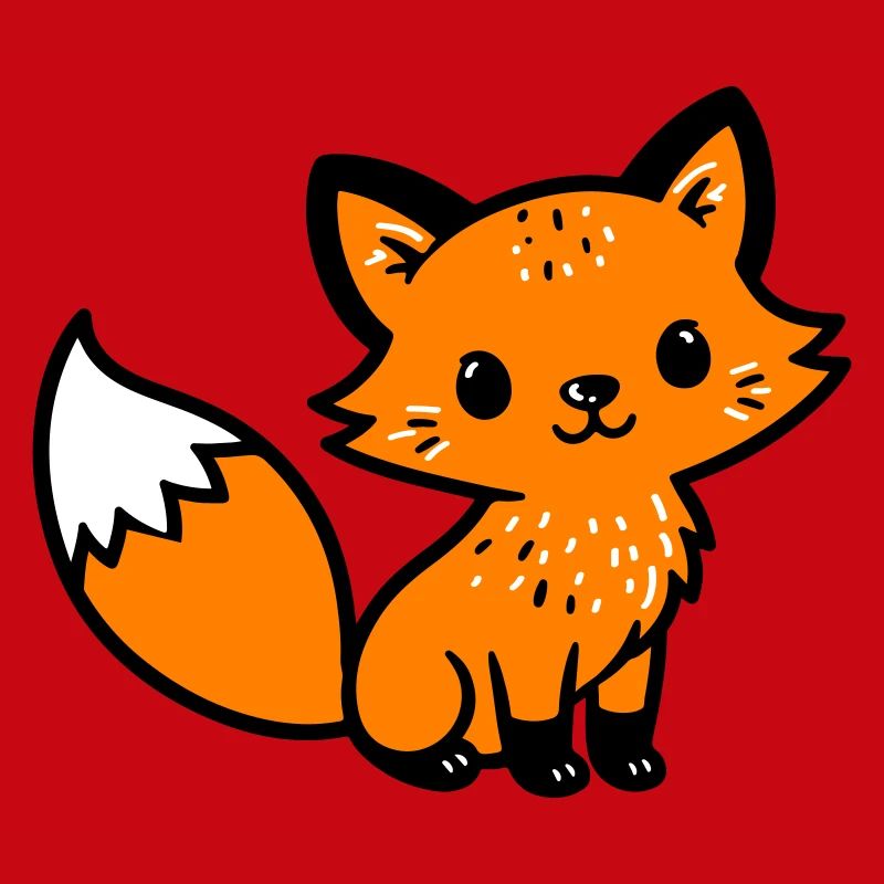 Fuchs Niedlich Comic