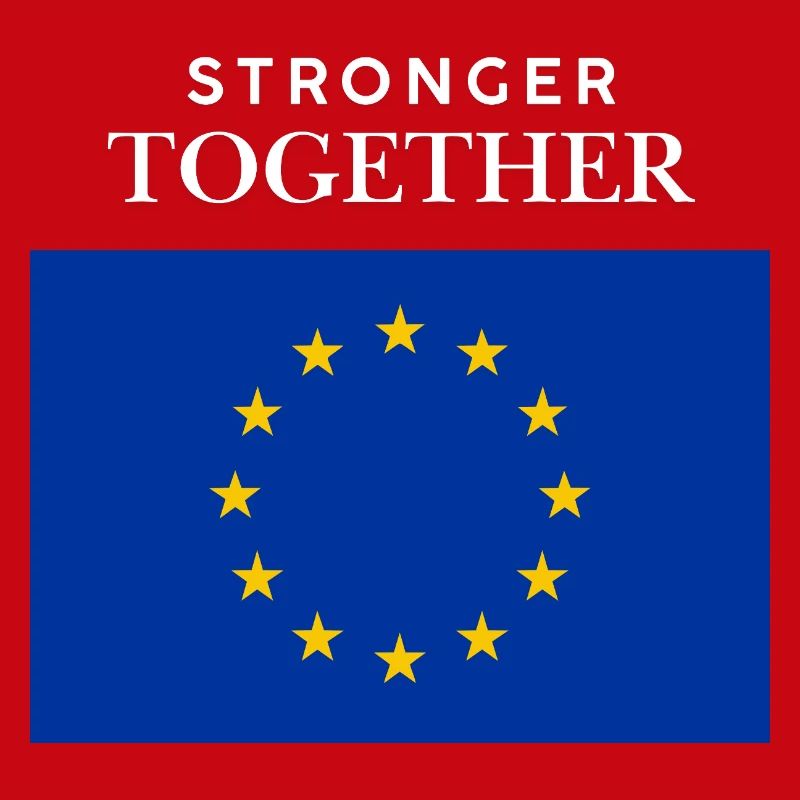 Gemeinsam Stark EU Flagge