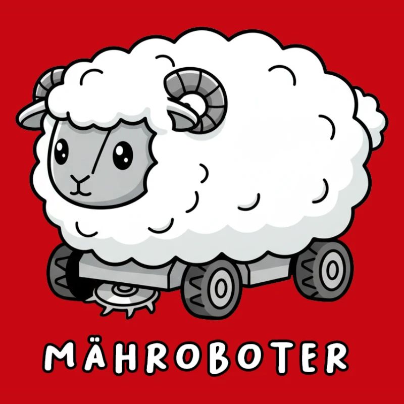 Mähroboter Schaf