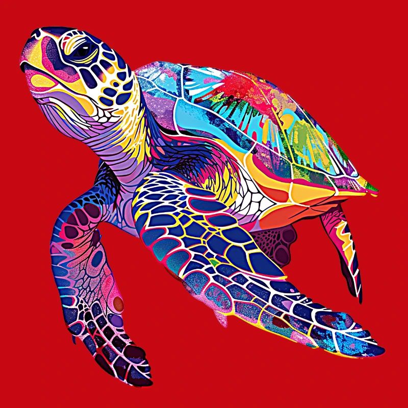 Schildkröte rainbow