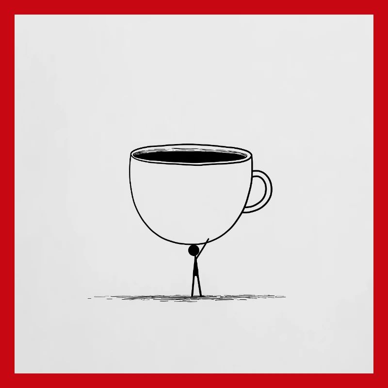 Kaffee? Nur in Eimern, bitte!