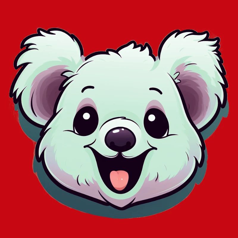 Lachender Koala